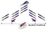 SIDEWINDER 36" SQUID SPREADER BARS _Purple