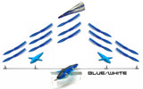 SIDEWINDER 36" SQUID SPREADER BARS _Blue
