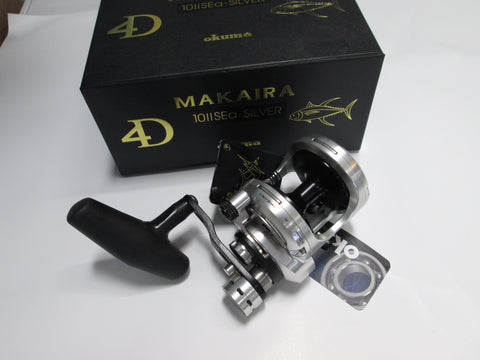 OKUMA Makaira MK-15T II SEA SILVER 2-Speed Lever Drag Conventional Reels