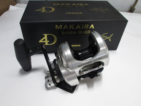 OKUMA Makaira MK-16 II SEA SILVER 2-Speed Lever Drag Conventional Reels
