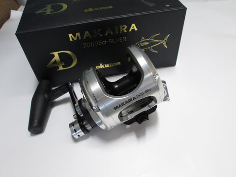 OKUMA Makaira MK-20 II SEA SILVER 2-Speed Lever Drag Conventional Reels