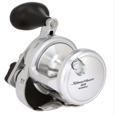 Shimano  SPEEDMASTER SPM 8II Two-Speed Lever Drag Conventional Reels